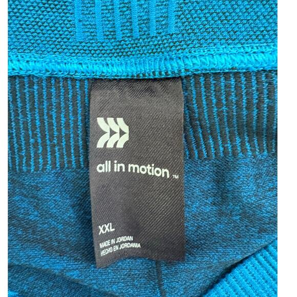 New All in Motion Teal Seamless Leggings Size XXL - Picture 3 of 6